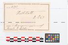 Etikett zu Bronzeringgehänge (NHMW-PRAE-035751)
